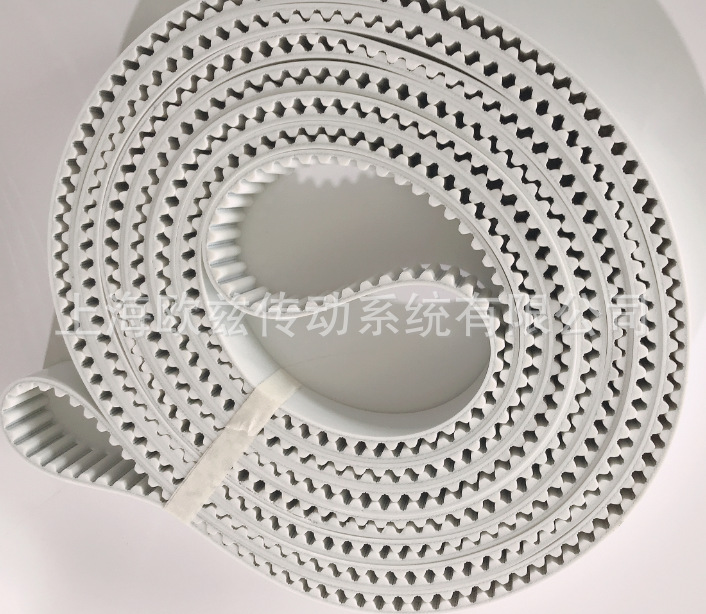 白色鋼絲聚氨酯STD8M同步帶(圖1)