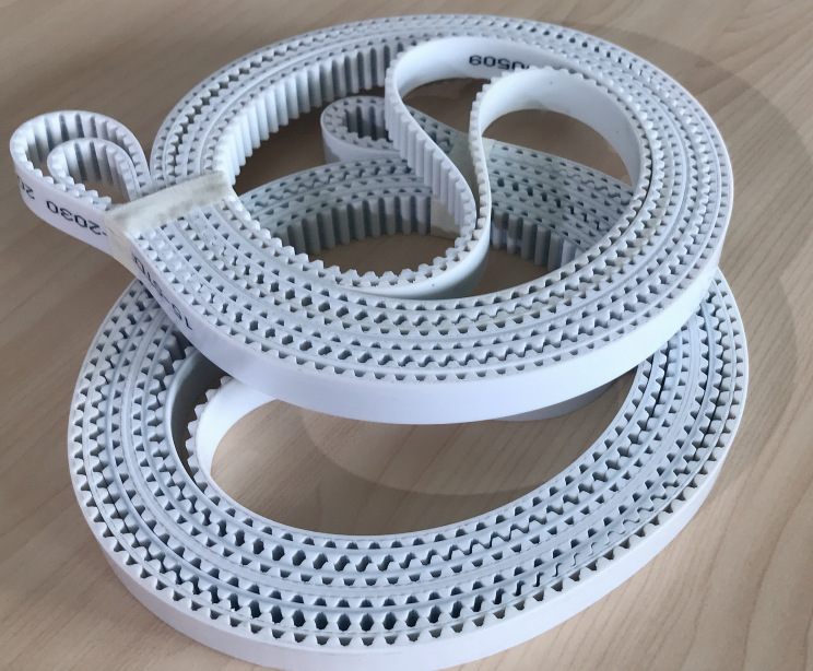 白色聚氨酯鋼絲STD5M同步帶(圖1)