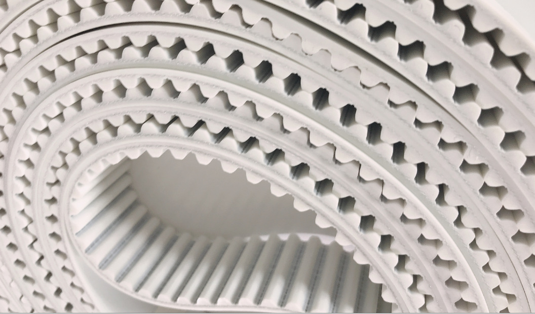 白色鋼絲聚氨酯STD8M同步帶(圖1)