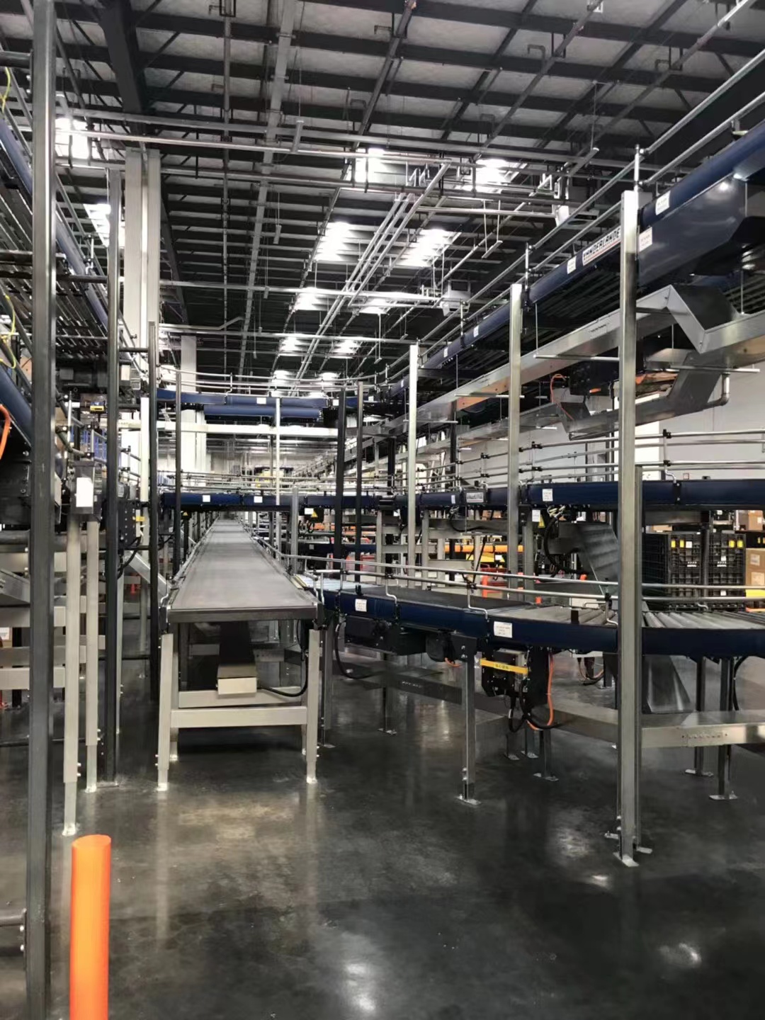 某世界品牌服裝分選基地施工現場(圖5)